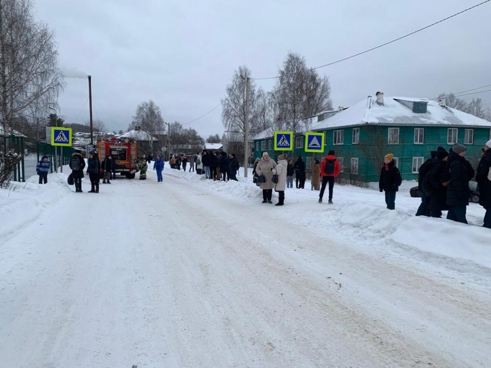 В школе села Ильинско-Подомское произошёл пожар